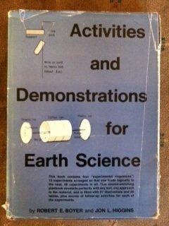 Hardcover Activities and Demonstrations for Earth Science Book