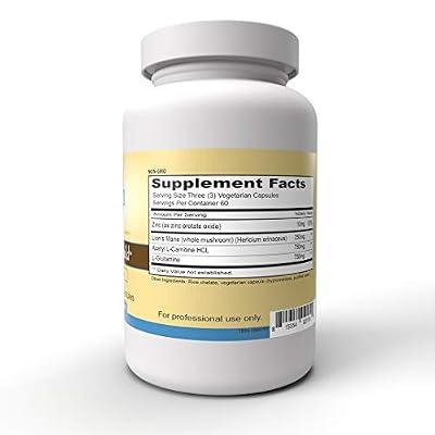 Priority One Vitamins SIBO-Rebuild 180 Vegetarian Capsules Support for Nerve and Intestinal Lining Health.* Exclusive Formulation by Dr. Mona Morstein Clinical Strength