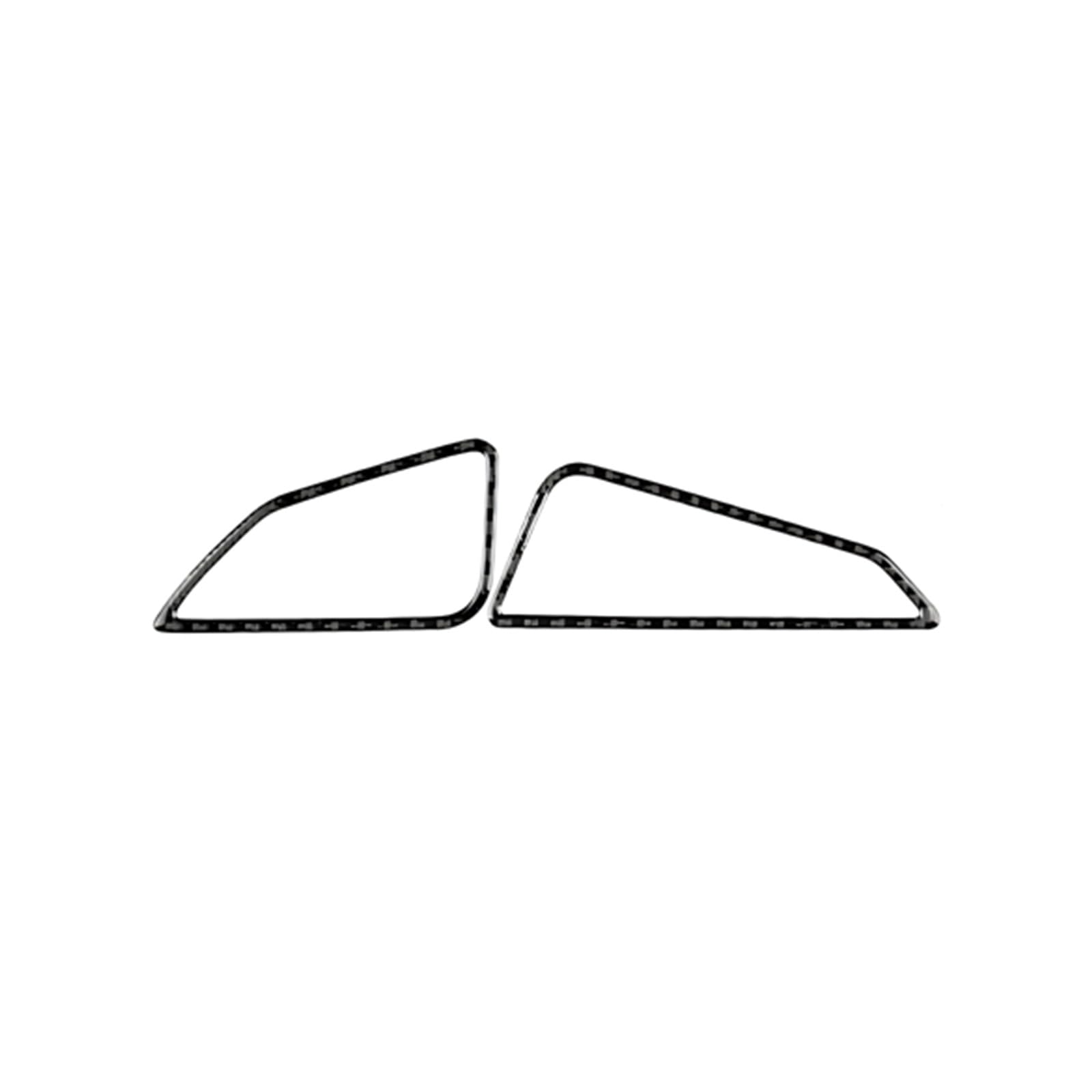 Dashboard Outlet Cover Compatible with Toyota for Corolla 2019-2024 LHD RHD Car Dashboard Upper Air Vent Trim Frame Air Outlet Decorative Cover Sticker