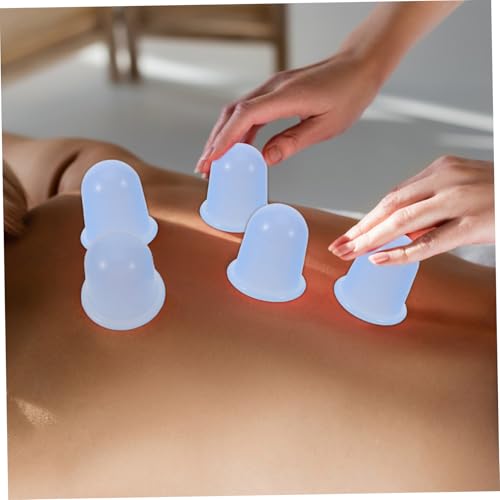 Masajeador portátil de ventosas de silicona para terapia de ventosas y relajación muscular miniatura 7