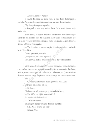 Pelo buraco da fechadura eu vi um baile de debutantes