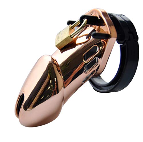Roo-16HAO M�ltiples tama�os Peque�o y f�cil de Transportar - Jaula de p�jaros Larga de Oro Rosa (pl�stico) (Traje de 5 tama�os) A68