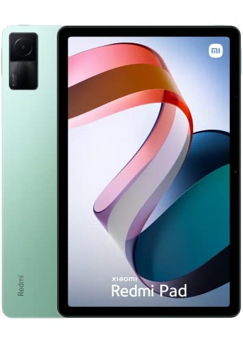 Xiaomi Redmi Tablet Pad 128 GB,10,61" Schermo 2K 90Hz,MediaTek G99, Quadrupla Altoparlanti, 8000mAh, Design Metallo Unibody, WiFi - Verde Menta, Tablet Pad 4 128 Verde Menta