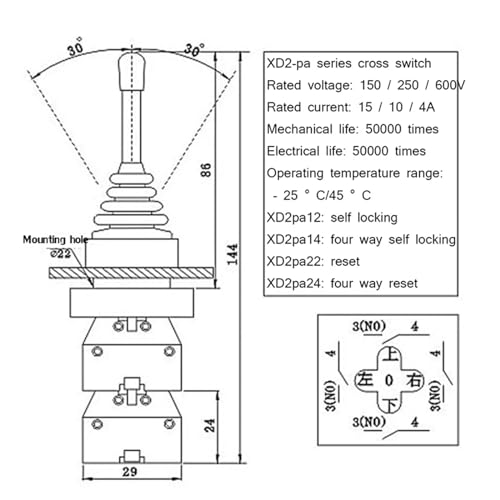 Interrupteur XD2PA12 pour remplacer vos commandes de levage - 6