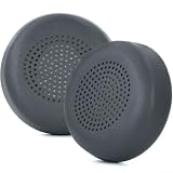 Comodi cuscinetti auricolari di ricambio per cuffie wireless Logitech Zone, cuscinetti in nylon PU nero grigio isolamento acustico Soft Fit Upgrade due pezzi inclusi (Titanio)