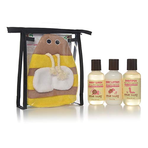 Image of Little Twig Berry Pomegranate Baby Travel Basics, Bumblebee