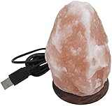 SOO Himalayan Salt Lamp Natural Crystal Himalayan Rock Lamps for Gifts, Air Purifying, Indoor & Outdoor Use, Premium Wood Base Pink Stone lassic Wood Base Authentic from Pakistan - Image 7