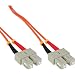 Produktbild InLine 83525 LWL Duplex Kabel, SC/SC, 50/125µm, OM2, 25m