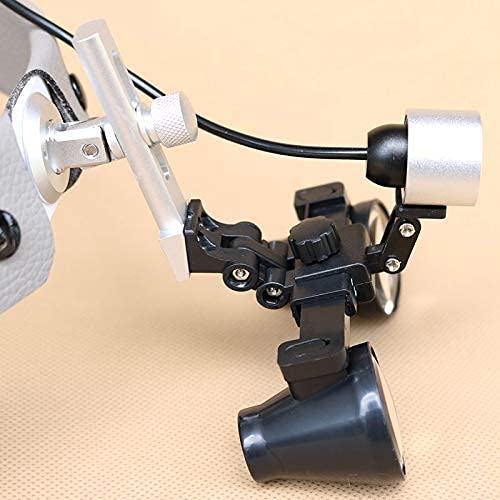 Lupas De Aumento 3.5X Y Lupas Binoculares con Diadema De Cuero Y Linterna Frontal Led para Embarcaciones. Distancia De Trabajo: R 420 Mm Fauay