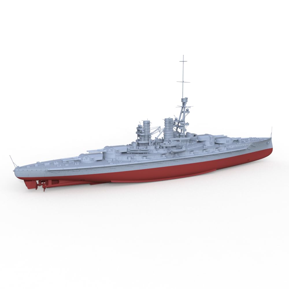MRY-SFW SSC200587-A 1/200 zestaw do budowy modelu wojskowego SMS Kaiser pancernik segmentowy kadłub