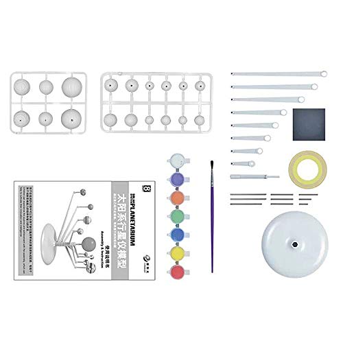 O jogo do planetário do sistema solar de DIY da simulação 3D caçoa jogos da ciência astronômica