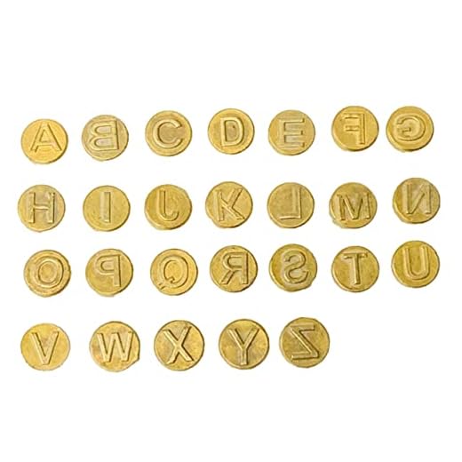 EXCEART 1 Conjunto Dicas De Gravação De Letras De Madeira Trabalho De Solda Suprimentos De Trabalho De Pirografia Estêncil Para Carpintaria Carimbo Ferramenta De Pirografia Trabalhos