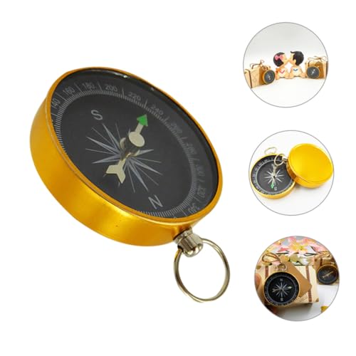 Conjunto 4 pzas Brújulas Mini Metal Llavero miniatura 7