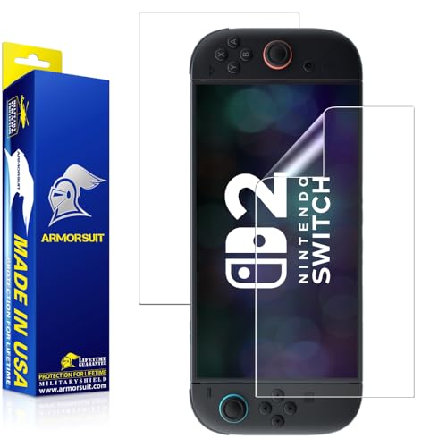 ArmorSuit 2 Pack Paper-Feel Screen Protector for Nintendo Switch 2 (2025) Inch MilitaryShield Anti-Glare Matte Film - Made in USA