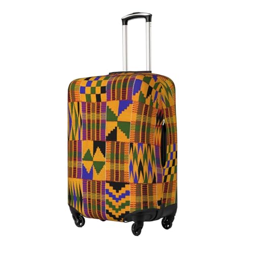 African Weaving Print Suitcase Cover Luggage Protector Washable Elastic Fashionable Travel Gear Cover2