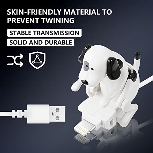 Image of Funny Humping Dog Fast Charger Cable - Dog Charging Cable,Portable Stray Dog Charging Cable,Dog Toy Smartphone USB Cable Charger,for iPhone Type-C Various Models Phones.