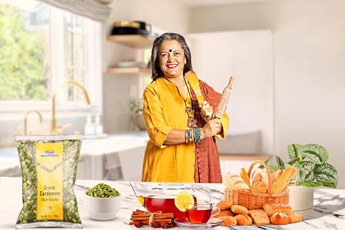 Rani Brand Authentic Indian Products Green Cardamom Pods Spice (Hari Elachi) 7oz (200g) ~ All Natural | Vegan | Gluten Friendly | NON-GMO | of