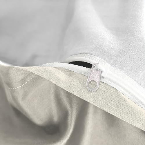Housse de couette fermeture éclair girafe pour lit enfant facile à border
