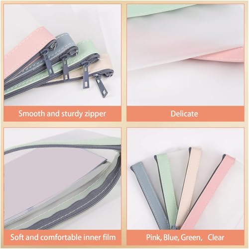 Multipurpose with Zippers,Banks Deposit Bags,Waterproof Money Pouches for Organize Cash Coin,Invoice,Bills3