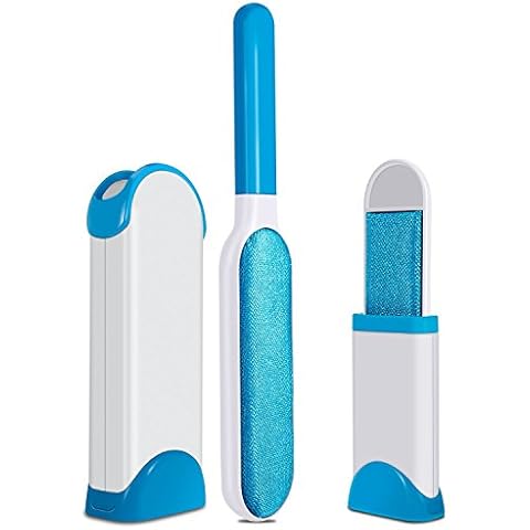 TEMPO DI SALDI Pet Hair Removal Brush Portable Pelucchi Bed Sofa Clothes Dog Cat Cover