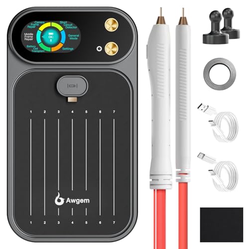 Image of Spot Welder, 99 Gears Adjustable Farad Capacitor Battery Spot Welder With Color Display,Dual Farad Portable Spot Welder, Spot Welding 0.1MM-0.4MM for Stainless Steel/Nickel Strip /18650 Battery Pack