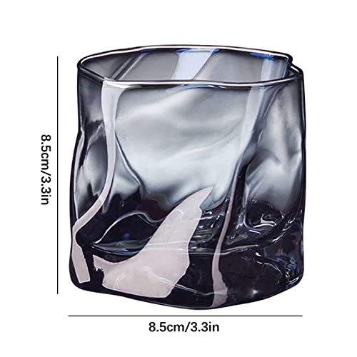 Timpfee Copos de uísque - 295 ml Scotch Old Fashioned Glass, Decantador para Bourbon, Tequila, Scotc