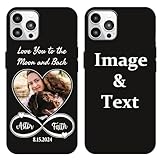 Funda personalizada para teléfono: haz que tu teléfono sea único tuyo. Puedes elegir la foto favorita o memorable para subir, como la escena de boda, graduación, nacimiento de bebé, aniversario, mascotas, pasatiempos y mucho más.