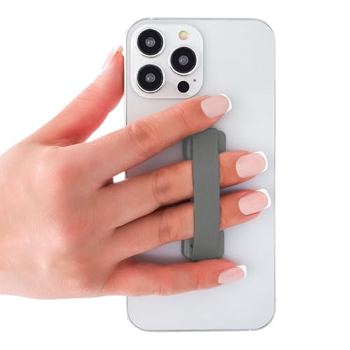 Image of LOVEHANDLE Original Universal Phone Grip - Solid Silver