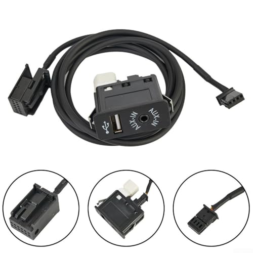 Bebykilemi Prise USB AUX de qualité supérieure pour BMW compatible avec différents modèles dont Cooper et X3 – vue 3