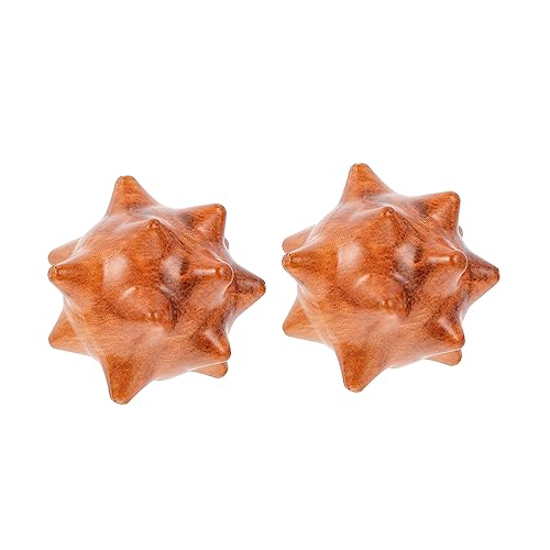 NOLITOY Hand Massage Balls Set of 2 Plastic Health Handballs for Finger Muscle Therapy for Office and Home Use