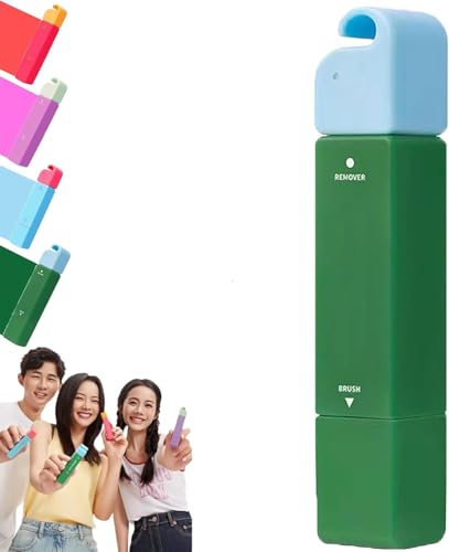 HYBMRQVD Quitamanchas Elephant Kiss, Barras de Doble Cabezal para Tratamiento instantáneo, Elimina Manchas difíciles y es Seguro para Telas, Limpiador de Telas en Formato de Viaje