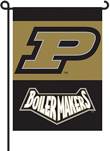 PURDUE BOILERMAKERS 2-Sided Garden Flag Set W/ #11213 Garden Pole