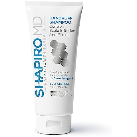 Shapiro MD Hair Growth Experts 2-in-1 Shampoo For Dandruff And Hair Loss - Reduce Itching And Flaking While Thickening Hair’s Appearance | Contains 3% Salicylic Acid + DHT-Fighting Compounds (3 Month) Cover