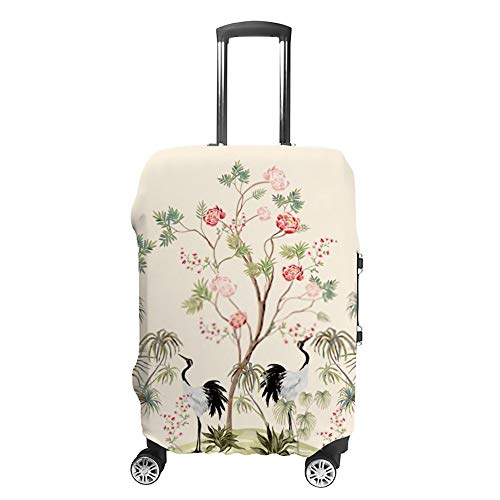 Housse de protection pour bagages Chinoiserie : valise moyenne de voyage