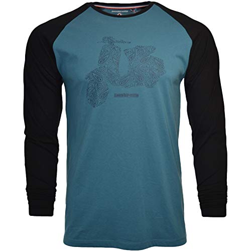 Lambretta Maglietta retrò casual da uomo con