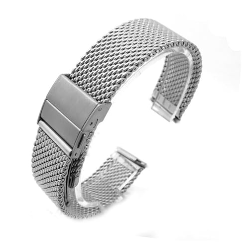 Correa de reloj de acero inoxidable con liberación rápida de 20mm y 22mm 2