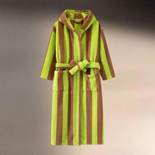 Robe de chambre homme manches longues imprimé décontracté