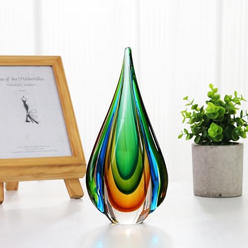 Escultura de vidrio Murano hecha a mano para decoración miniatura 2