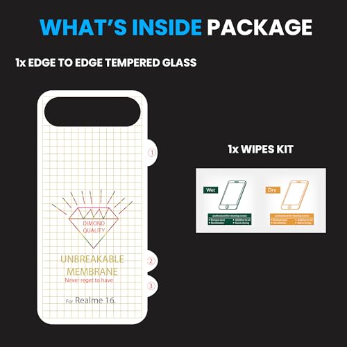 Image of ArmourPro Back Screen Protector for Realme 16, Premium Ultra Thin TPU Back Membrane Guard, Bubble-Free, Edge to Edge Coverage, Fingerprint Friendly | Crystal Clear, 1 Pack