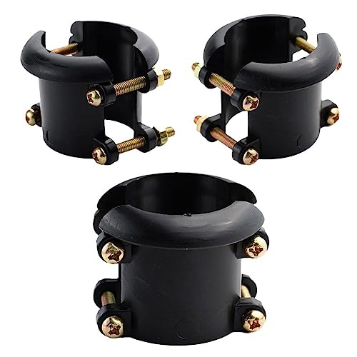 DTREELS Squirrel Baffle Buckle, Squirrel Baffle Accessory for Bird Houses and Bird Feeder Pole, Pole Mounted Holder Stopper Outdoor, Pole Mounted Buckle Stopper for Guarding Birdhouse