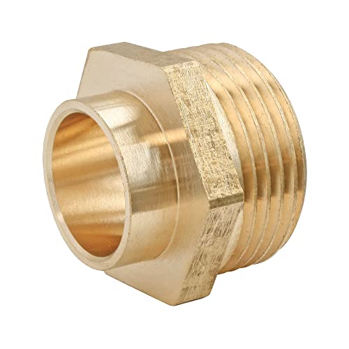 Somatherm // 243-12-15 Straight Connector Diameter 12-Male 15/21, Grey, Gray, diameter 12 - Mâle 15/21