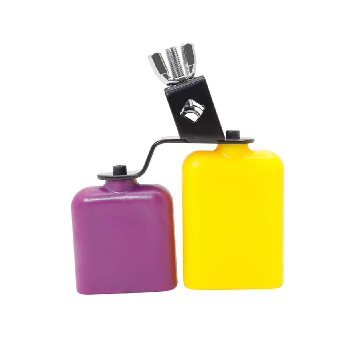 GOOHOCHY Square Wooden Fish Toy Bells Abs High/low Pitch Cattle Farm Animal Sound