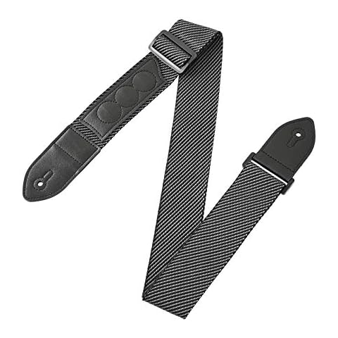 Correa ajustable para guitarra eléctrica/acústica/bajo con portapúas Cover