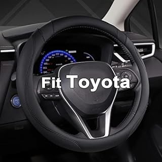 Customized Auto Car Steering Wheel Cover for Toyota Prius,86,13.75-14.25 inch