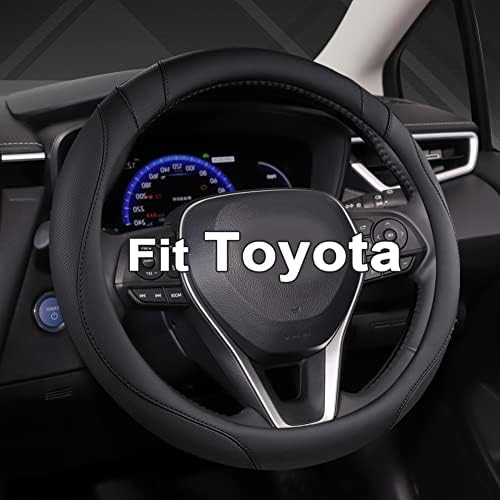 West Llama Customized Auto Car Steering Wheel Cover for Toyota Prius,86,13.75-14.25 inch