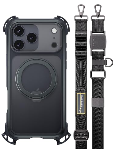 �yMagEasy�z iPhone 17 Pro Max �Ή� �P�[�X �N���A �V�����_�[ �X�g���b�v MagSafe�Ή� �����O �X�^���h �ϏՌ� �X�}�z�P�[�X �}�O�Z�[�t �V�����_�[�P�[�X [ iPhone17ProMax �Ή� �g�уP�[�X ] Odys