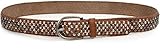  Cowboysbelt, THE BELT 359016, Gürtel, Leder, Ledergürtel, Cognac, Gürtellänge:90