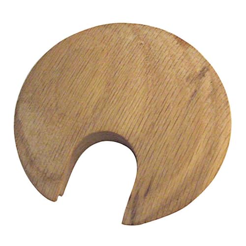 Smithwood Cable Hole Grommet for 2-1/2" Hole - Oak