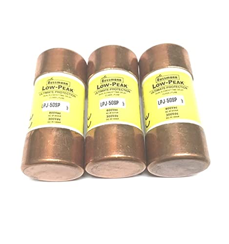 Fusibles LPJ-50SP 600V 50A cartouche de rechange pour armoire industrielle