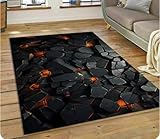 ★ [Diseño antideslizante]: hemos diseñado alfombras especialmente para la seguridad. Añadimos material antideslizante en la parte posterior. Hay muchos puntos antideslizantes en la parte posterior, no se caerán, no hay olor. El diseño es más seguro.